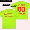 JUST BRAAAP IT – CUSTOM NAME RACING – FLY RACING – RED - T-SHIRT