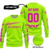 JUST BRAAAP IT – CUSTOM NAME RACING – FLY RACING – VIVID PINK - SWEATER UGLY
