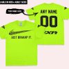 JUST BRAAAP IT – CUSTOM NAME RACING – FXR – BLACK- T-SHIRT