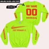 JUST BRAAAP IT – CUSTOM NAME RACING – HONDA – RED - SWEATSHIRT