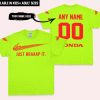 JUST BRAAAP IT – CUSTOM NAME RACING – HONDA – RED - T-SHIRT