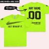 JUST BRAAAP IT – CUSTOM NAME RACING – HUSQVARNA – BLACK - T-SHIRT