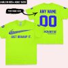 JUST BRAAAP IT – CUSTOM NAME RACING – HUSQVARNA – BLUE - T-SHIRT