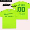 JUST BRAAAP IT – CUSTOM NAME RACING – HUSQVARNA – GREEN - T-SHIRT