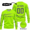 JUST BRAAAP IT – CUSTOM NAME RACING – HUSQVARNA – GREY - SWEATER UGLY