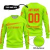 JUST BRAAAP IT – CUSTOM NAME RACING – HUSQVARNA – ORANGE - SWEATER UGLY