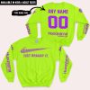 JUST BRAAAP IT – CUSTOM NAME RACING – HUSQVARNA – PURPLE - SWEATSHIRT