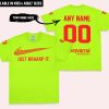 JUST BRAAAP IT – CUSTOM NAME RACING – HUSQVARNA – RED - T-SHIRT