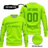 JUST BRAAAP IT – CUSTOM NAME RACING – KAWASAKI – GREEN - SWEATER UGLY
