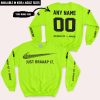 JUST BRAAAP IT – CUSTOM NAME RACING – KTM – BLACK - SWEATSHIRT