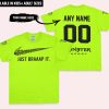 JUST BRAAAP IT – CUSTOM NAME RACING – MONSTER – BLACK - T-SHIRT