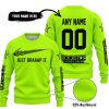 JUST BRAAAP IT – CUSTOM NAME RACING – ROCKSTAR – BLACK - SWEATER UGLY