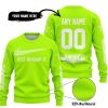 JUST BRAAAP IT – CUSTOM NAME RACING – ROCKSTAR – WHITE - SWEATER UGLY