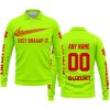 JUST BRAAAP IT – CUSTOM NAME RACING – SUZUKI – RED - LONG SLEEVE POLO SHIRT