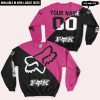 PREMIUM GIFT – CUSTOM NAME RACING  – BRIGHT PINK - SWEATSHIRT