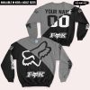 PREMIUM GIFT – CUSTOM NAME RACING  – GREY - SWEATSHIRT
