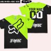 PREMIUM GIFT – CUSTOM NAME RACING  – NEON - T-SHIRT