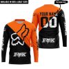 PREMIUM GIFT – CUSTOM NAME RACING  – ORANGE - JERSEY
