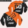 PREMIUM GIFT – CUSTOM NAME RACING  – ORANGE - SWEATSHIRT