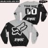 PREMIUM GIFT – CUSTOM NAME RACING  – SILVER - SWEATSHIRT
