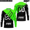 PREMIUM GIFT – CUSTOM NAME RACING  – VIVID GREEN - JERSEY