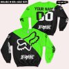PREMIUM GIFT – CUSTOM NAME RACING  – VIVID GREEN - SWEATSHIRT