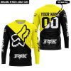 PREMIUM GIFT – CUSTOM NAME RACING  – YELLOW - JERSEY