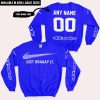 JUST BRAAAP IT – CUSTOM NAME RACING – ALPINESTARS – BLUE - SWEATSHIRT