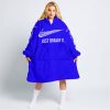 JUST BRAAAP IT – CUSTOM NAME RACING – ALPINESTARS – BLUE - OODIE BLANKET HOODIE