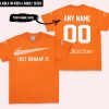 JUST BRAAAP IT – CUSTOM NAME RACING – ALPINESTARS – ORANGE - T-SHIRT