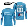 JUST BRAAAP IT – CUSTOM NAME RACING – BMW – BLUE - JERSEY