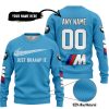 JUST BRAAAP IT – CUSTOM NAME RACING – BMW – BLUE - SWEATER UGLY