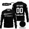 JUST BRAAAP IT – CUSTOM NAME RACING – CAN-AM – BLACK - SWEATRT UGLY