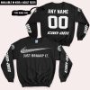 JUST BRAAAP IT – CUSTOM NAME RACING – CAN-AM – BLACK - SWEATSHIRT