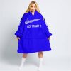 JUST BRAAAP IT – CUSTOM NAME RACING – CAN-AM – BLUE - OODIE BLANKET HOODIE