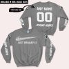 JUST BRAAAP IT – CUSTOM NAME RACING – CAN-AM – GREY - SWEATSHIRT