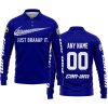 JUST BRAAAP IT – CUSTOM NAME RACING – CAN-AM – NAVY - LONG SLEEVE POLO SHIRT