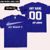 JUST BRAAAP IT – CUSTOM NAME RACING – CAN-AM – NAVY - T-SHIRT