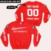 JUST BRAAAP IT – CUSTOM NAME RACING – CAN-AM – RED - SWEATSHIRT