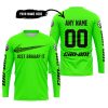 JUST BRAAAP IT – CUSTOM NAME RACING – CAN-AM – VIVID GREEN - JERSEY