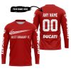 JUST BRAAAP IT – CUSTOM NAME RACING – DUCATI – RED - JERSEY