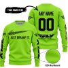 JUST BRAAAP IT – CUSTOM NAME RACING – FLY RACING – GREEN - SWEATER UGLY