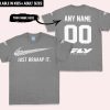 JUST BRAAAP IT – CUSTOM NAME RACING – FLY RACING – GREY - T-SHIRT