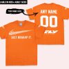 JUST BRAAAP IT – CUSTOM NAME RACING – FLY RACING – ORANGE - T-SHIRT