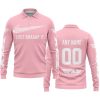 JUST BRAAAP IT – CUSTOM NAME RACING – FLY RACING – PINK - LONG SLEEVE POLO SHIRT