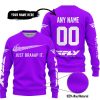 JUST BRAAAP IT – CUSTOM NAME RACING – FLY RACING – PURPLE - SWEATER UGLY