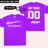 JUST BRAAAP IT – CUSTOM NAME RACING – FLY RACING – PURPLE - T-SHIRT