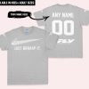 JUST BRAAAP IT – CUSTOM NAME RACING – FLY RACING – SILVER - T-SHIRT