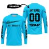 JUST BRAAAP IT – CUSTOM NAME RACING – FLY RACING – SKY BLUE - JERSEY