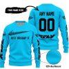 JUST BRAAAP IT – CUSTOM NAME RACING – FLY RACING – SKY BLUE - SWEATER UGLY